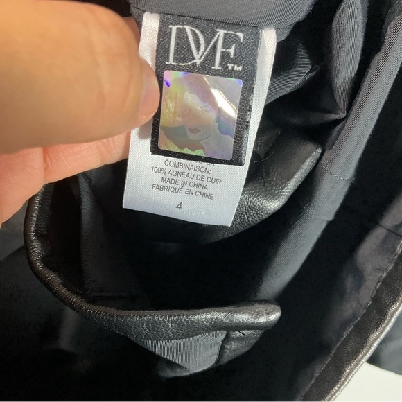 Diane von Furstenberg Shane Tie-Waist Jacket black size 4 - Picture 9 of 15